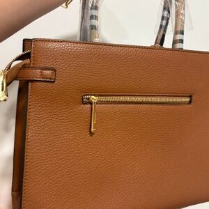 Brown Leather Tote Bag